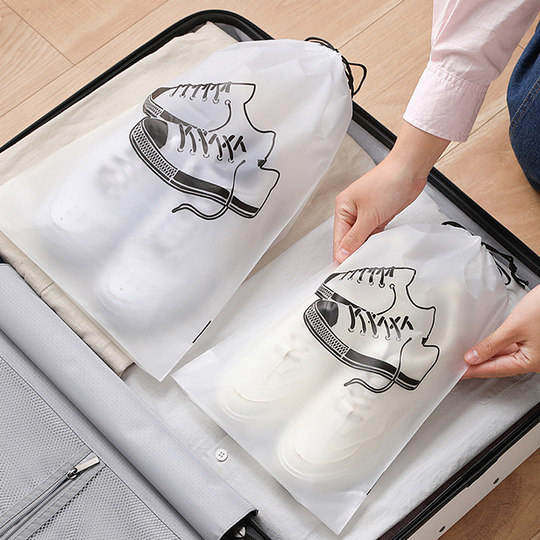 Large-Capacity Waterproof Drawstring Shoe Bag, Kindergarten Clothing Storage Bag, Travel Shoe Packing Bag, Portable Drawstring Bag