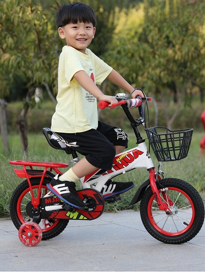 儿童自行车男孩女孩单车3-6-8-9-12岁宝宝脚踏车中大童小孩子童车