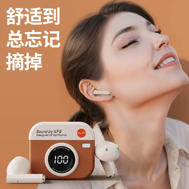 Q86 Берлинский звуковой эффект камеры Беспроводной Bluetooth наушники 2026 Новые ретро высокого качества шумоподавление супер длинный срок службы аккумулятора