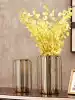 Lantern flower bottle dancing blue Light luxury living room decoration Creative modern dining table TV cabinet Flower arrangement Entrance decoration