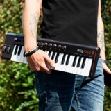 IK Multimedia IRIG Keys 2 -е поколение 37 Ключ USB MIDI -контроллер клавиатуры с интерфейсом наушников