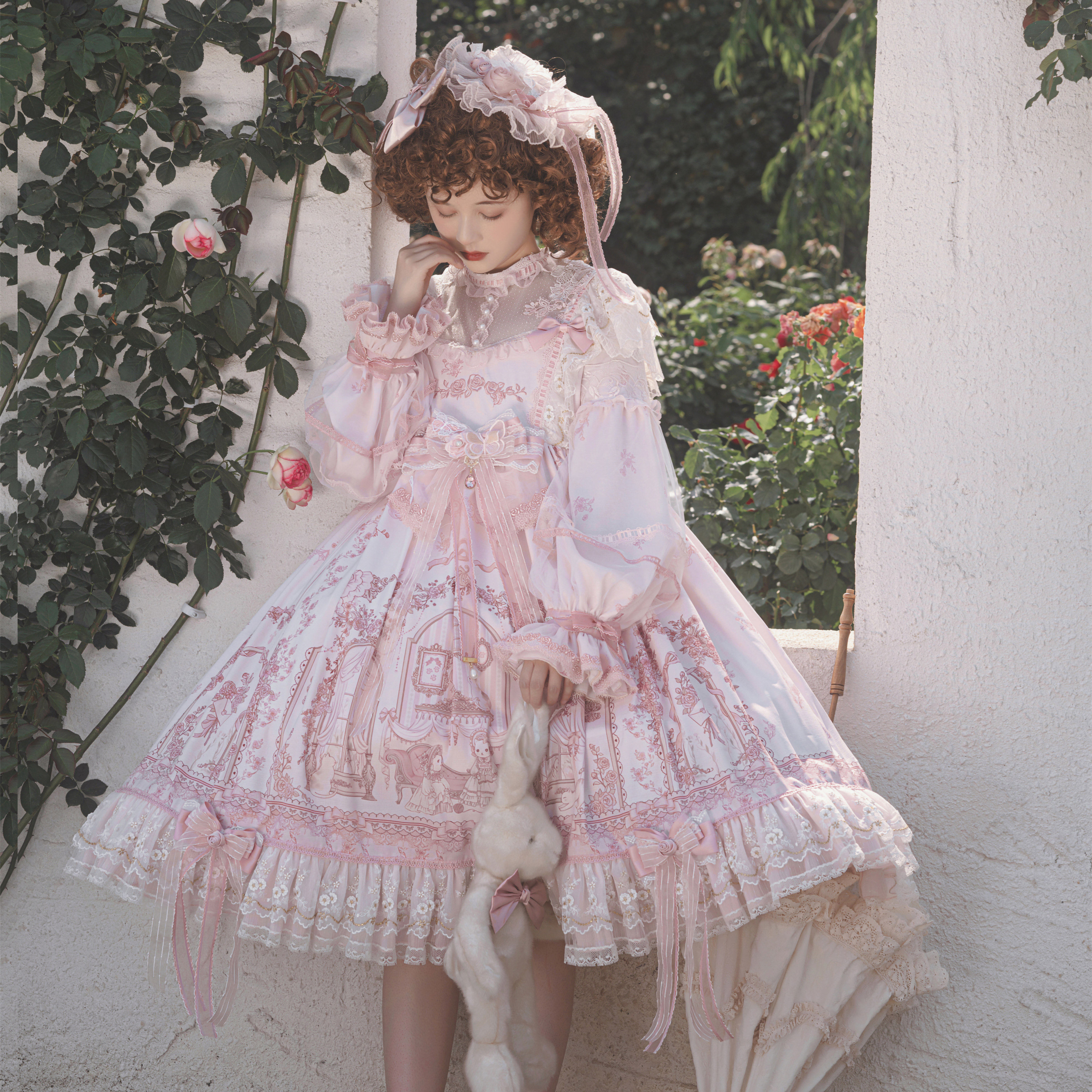 无敌了!日落之境Lolita花嫁华丽款大全套,让你一秒变公主👸 -lolita-淘宝好物网
