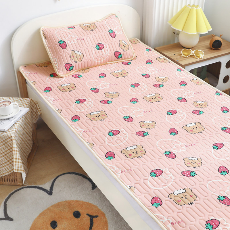 Summer children's breathable nap mat kindergarten custom special ice silk mat baby custom latex mat