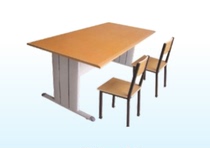 Reading tables and chairs