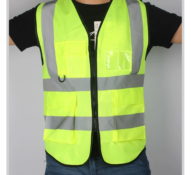 Trình điều khiển tùy 
            chỉnh tùy chỉnh vest logo công trường xây dựng quần áo huỳnh quang cưỡi tòa nhà quần áo bảo hộ phản quang quần áo huỳnh quang vest áo phản quang