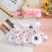 Повязка на голову с круглым воротником, клубника