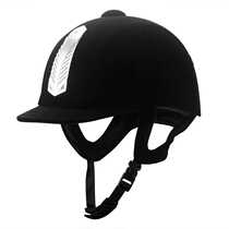 Equestrian helmet suede equestrian supplies mens and womens universal horse helmet