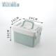 Swimming Storage Box, Dedicated Dry and Wet Separation Equipment Storage Box, Plastic Organizer Box, Small Portable Storage Box with Lid