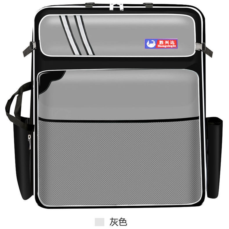 Fishing gear package multifunctional waterproof chair package double shoulder backpack steel wire stereotype thicker sea pole pack fishing bag