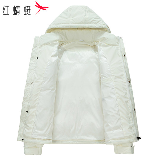 Red Dragonfly Winter down Jacket for Men 2025 New Casual Puffer Jacket Thickened Warm Coat Unisex