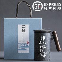 Teachers Day gift practical gift for teacher male high-end water cup cup custom high-end gift diy