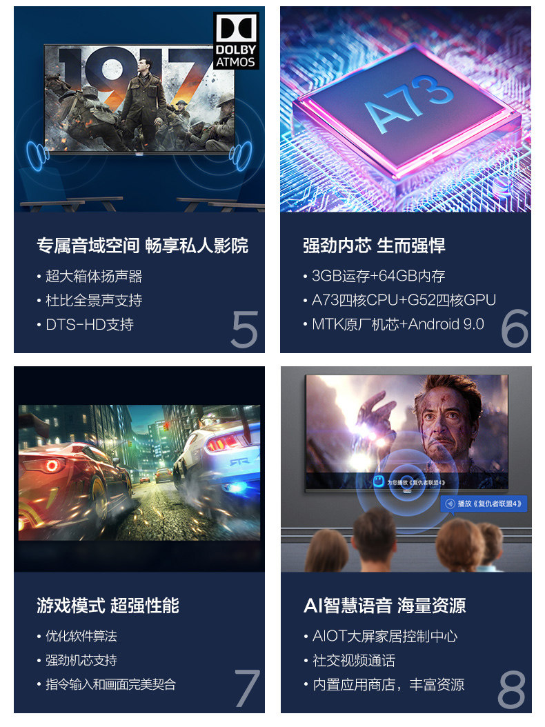屠夫级性价比 TCL雷鸟 R625C 55英寸4K电视 图3