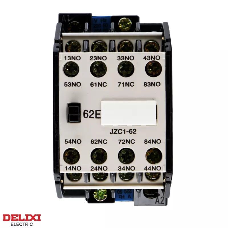 Delixi contact intermediate relay JZC1-62 53 80 220V 380V3TH82 various voltages