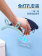 Retractable Wall-Mounted Washbasin Rack, No-Drill Storage Rack for Bathroom, Toilet, and Shower Foot Basin Drainage Rack