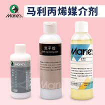 Marley 742 PROPYLENE BLENDING LIQUID 100ML SEASONING Propylene PAINTING MEDIUM PROPYLENE BLENDING agent FLUID painting casting material HAND-painted wall painting retarder Propylene medium retarder LEVELING glue
