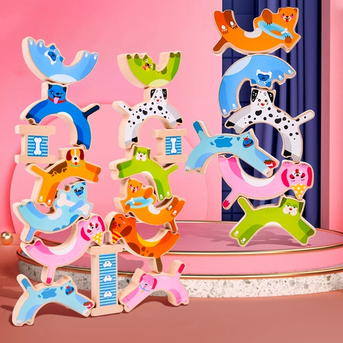 Люксовая дженга, конструктор, деревянный человек, кукла, башенка, настольная игра, игрушка, учит балансу, семейный стиль