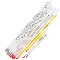 Household breeding industry mercury thermometer ten-pack glass rod red water thermometer high-precision water thermometer temperature measurement