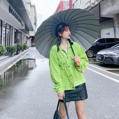 【古梵妮】二十四骨超强防风复古太阳伞