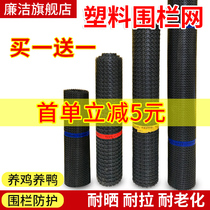 Clean plastic mesh protective net Small hole chicken and duck outdoor fence fence fence isolation breeding mesh circle corn net