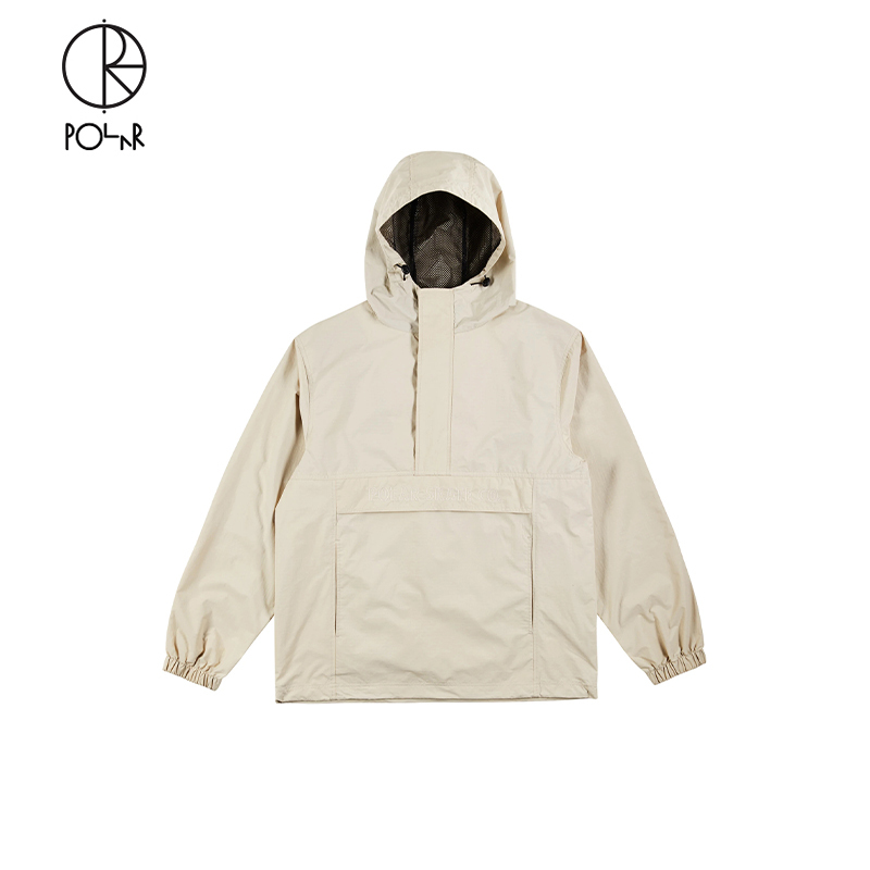 Polar Skate Co Anorak Jacket Hooded Outdoor Waterproof Jacket Hard Shell Jacket