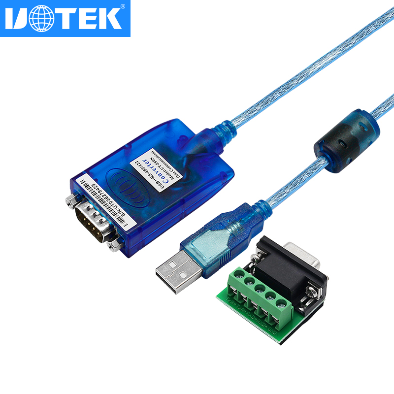 UTEK USB to RS485 422 data cable VER 1.0 adapter UT-850N