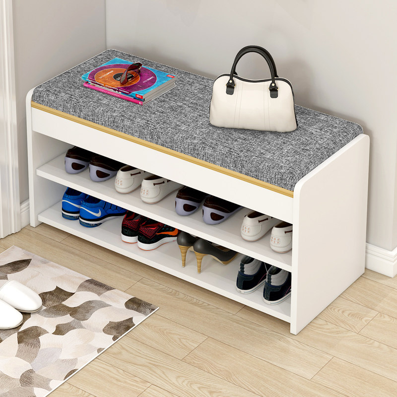 Change shoe stool shoe cabinet home door can sit and sit stool integrated storage stool enter the door into the door storage seat cabinet wear shoe stool