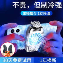 Mobile Phone Radiator Cooling God Patch Water Cooling Liquid Apple X12 Frozen Semiconductor Black Shark Fan Back Clip for Xiaomi Huawei Hot Heat Wireless Same Style Large Area iqoo