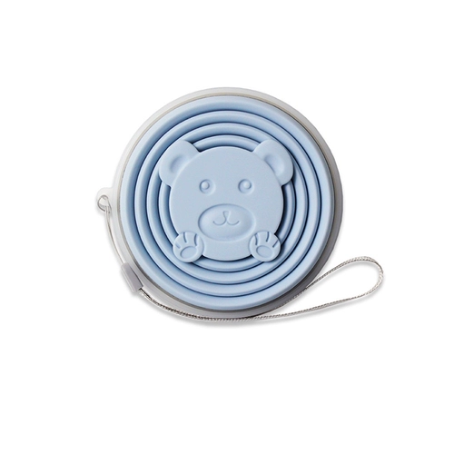 Складной портативный дорожный пищевой силикон для кемпинга для путешествий, ополаскиватель для рта