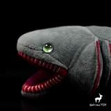 Покупки самообслуживания без обслуживания клиентов - кукла акулы с оборками, имитирующая шестижаберную акулу, имитирующая животное, плюшевая игрушка