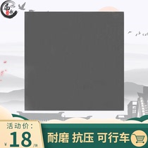 The brick carving antique Chinese wall tiles blue bricks decorative blue bricks non-slip paving relief shadow Wall photo 30cm