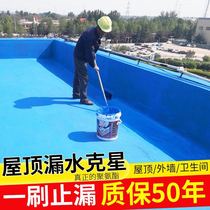 Roof Completed Waterproofing Paint Material Waterborne Polyurethane Bungaloes Exterior Wall Cracks Asphalt Plugging Waterproof Glue