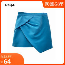 Qin sister recommended pleated wild skirt 9301