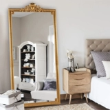 Летнее зеркало Ins Wind Home спальня в стиле японского стиля зеркало, зеркало, французское посадочное зеркало, вырезанное зеркало, зеркало, зеркало,