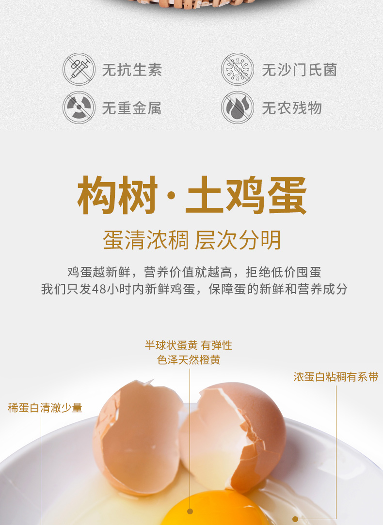 40枚无菌土鸡蛋初生蛋大别山农家蛋