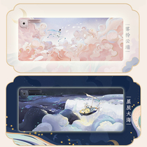 Winter heating warm table pad heating mouse pad office desktop student hand warmer artifact computer desk oversized warm pad