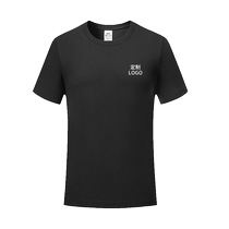 Customized T-shirts with printed logo advertising cultural shirts custom-made pure cotton short-sleeved class uniforms diy party event advertising work clothes