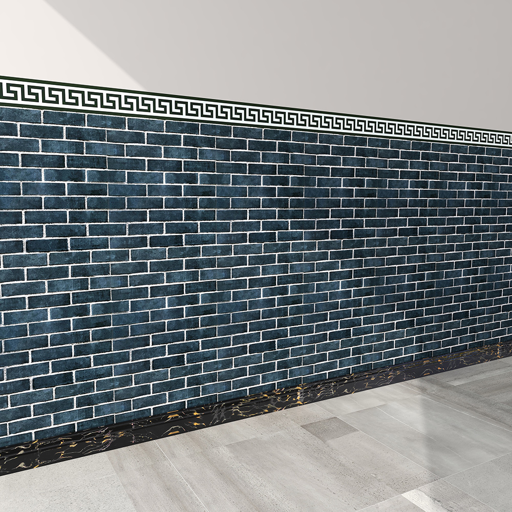 Wallpaper self-adhesive commercial hotel restaurant self-adhesive wallpaper wall decoration clearance wall skirt sticker waterproof moisture-proof anti-collision wall sticker