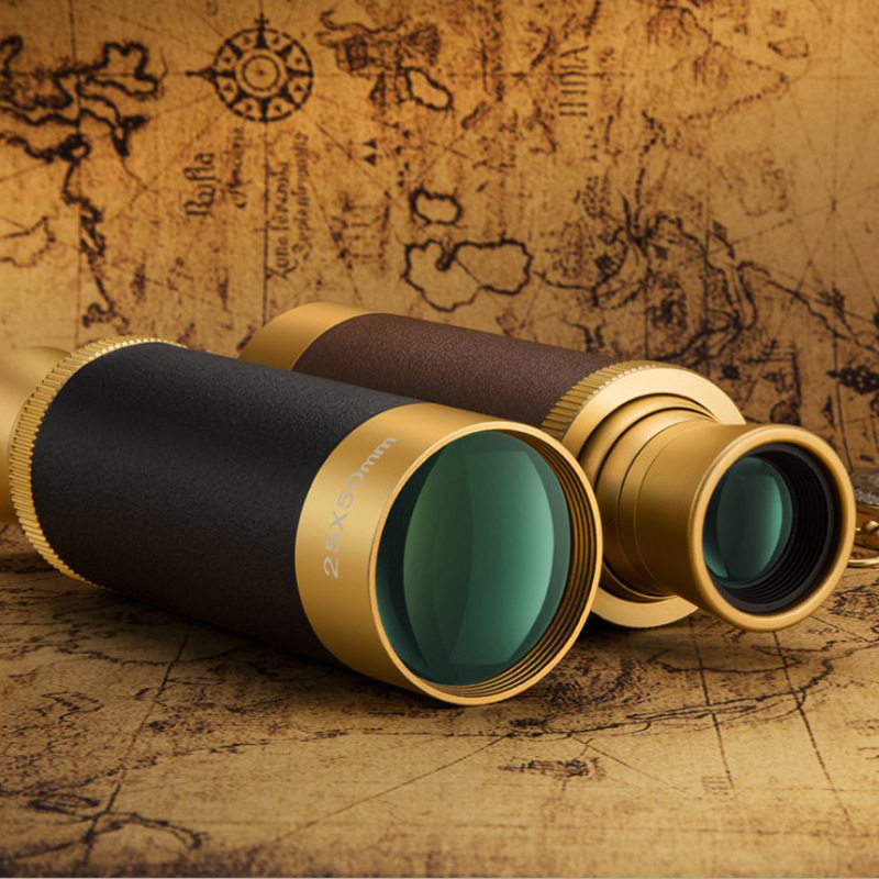 Real Optics Caribbean Pirate Telescope 25x50 Single-cylinder telescopic high-fold high list Tunes Looking Glass High-end 