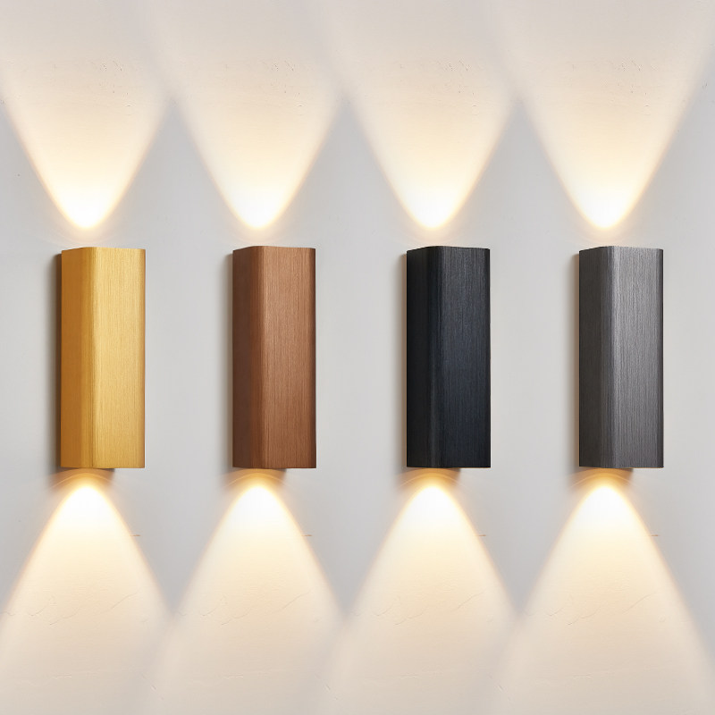 Wall Lamp Modern Living Room Bedroom Bedside Wall Lamp Bookhouse Gangway Stairway Wall Light Creative Background Wall Slot Inner Wall Light-Taobao