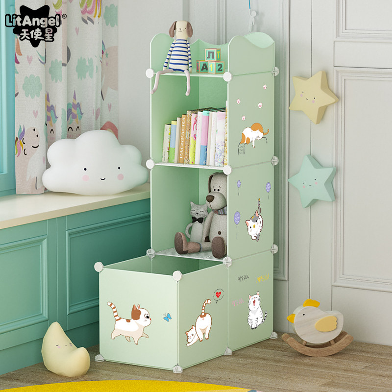 Drawer-type containing cabinet plastic toy containing box plastic baby snacks storage cabinet Children finishing box containing cabinet