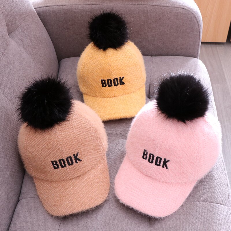 Children's hat autumn winter new boy baseball cap Korean version girl duck tongue cap warm baby toddler hair cap tide