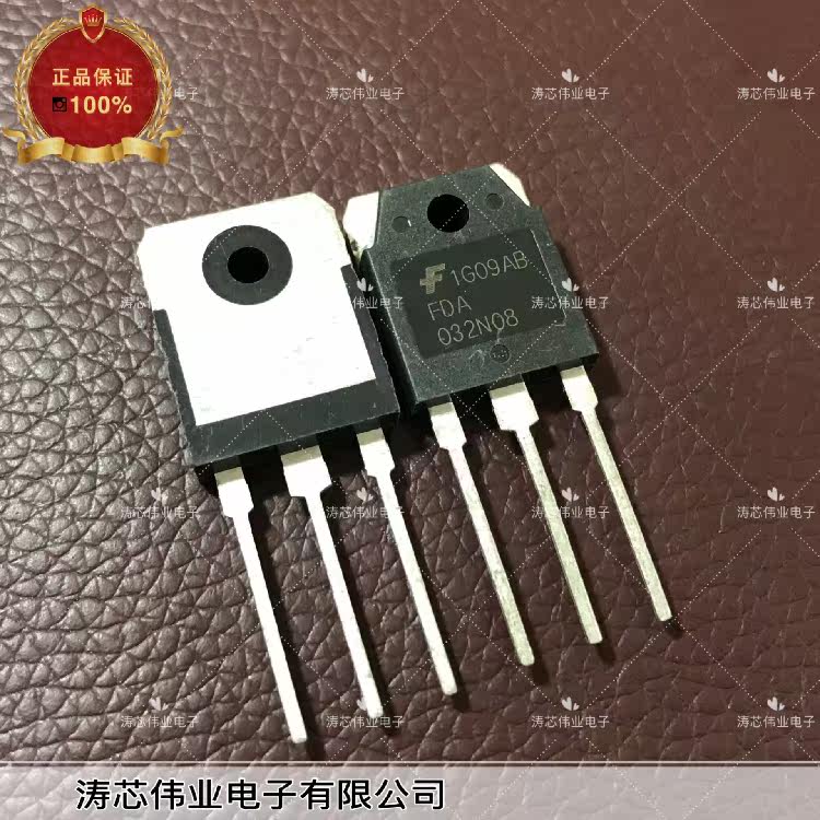 FDA032N08 brand-new original imported high-power field effect electric crystal 75V 235A inverter pipe real pat