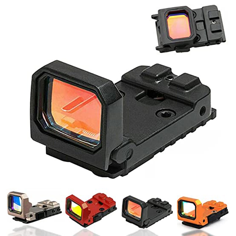 Vism Folding Red Dot Iris Holographic Sight Automatic Pop-Up Fast Model Ornament Bow Bullet High-Definition Adhesive Lens Vism Folding Red Dot Iris Holographic Sight Automatic Pop-Up Fast Model Ornament Bow Bullet High-Definition Adhesive Lens