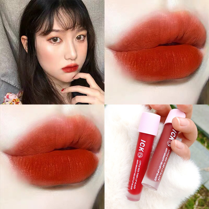 Small blood vessel lip glazed velvety fog surface matte small crowdbrand affordable student Flagship Store Official Lip Mud