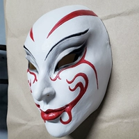 Расписная латексная маска для лица