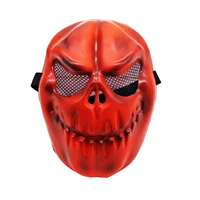 Маска из тыквы черепа