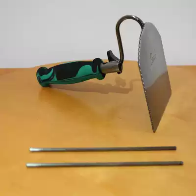 Scraper card metal scraper scraper fish comes with a lock buckle can be used with a hi-hat and hammer bracket