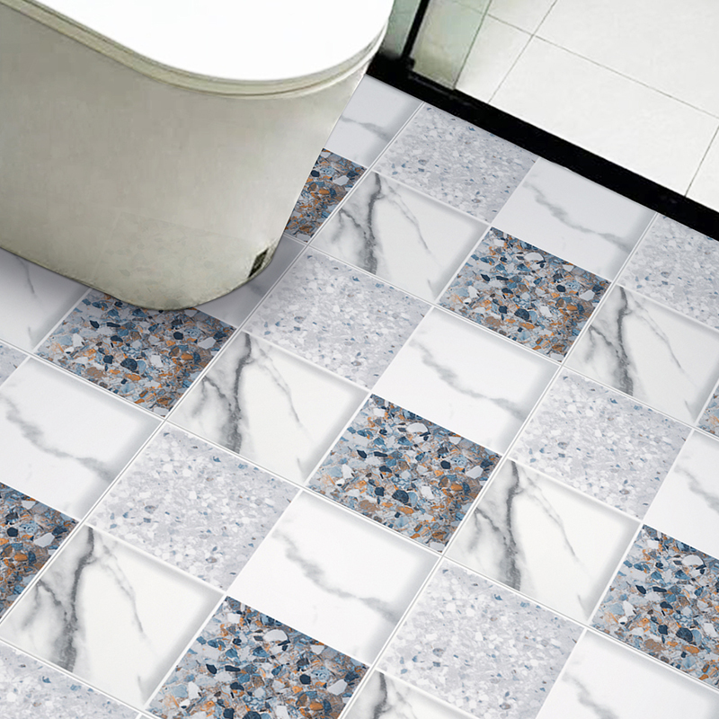 Bathroom-Specific Anti-Slip Floor Stickers, Self-Adhesive Floor Covering for Toilets, Waterproof and Anti-Slip Tiles for Bathroom Showers