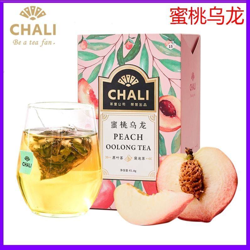 White Peach Oolong Tea Tea Bag Clear Aroma Honey Peach Delivery Water Honey Peach Triangle Portable Fruit Flush drinks Non-honey Snow Ice City