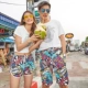 Đi nghỉ mát bãi biển vài chiếc quần đi biển của nam giới có thể nhanh chóng làm khô có thể được tung ra rộng rãi quần short bơi kích thước lớn quần áo đi biển quần bơi nữ - Quần bãi biển